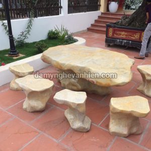 Bàn ghế đá bán quý 4