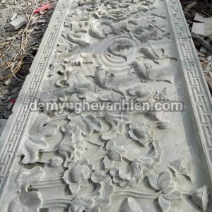 Chiếu rồng đá xanh đen 3