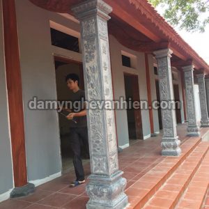 Cột đá vuông - tròn 11